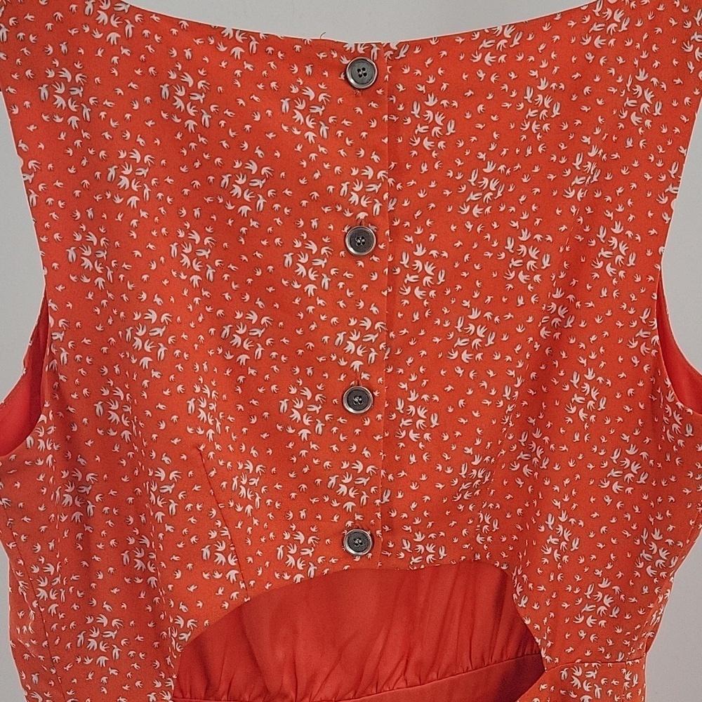 Gianni Bini Vibrant Orange Mini Dress - Picture 13 of 16